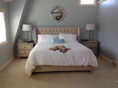 sherwin williams sleepy blue bedroom.